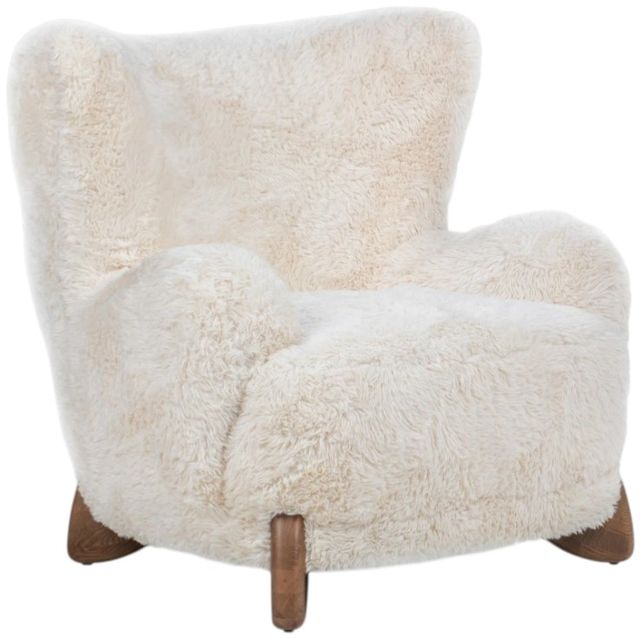 Classic Home Riya Vanilla Accent Chair-0
