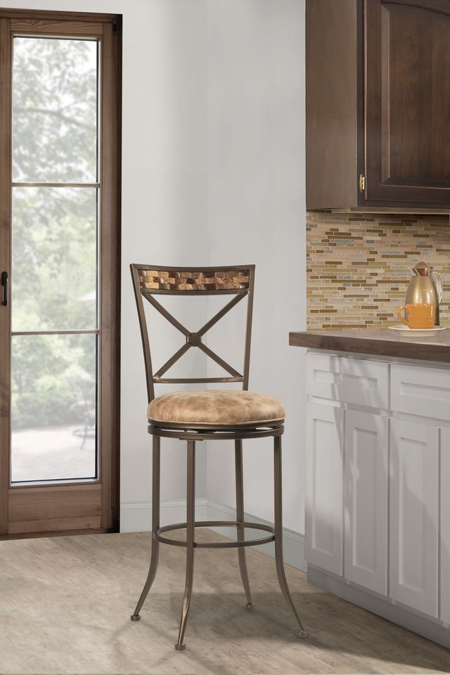 HH2 Home Compton Brown Counter Stool-3