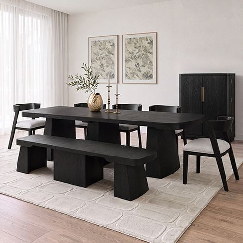 Signature Design by Ashley® Haldenwick Black Dining Table-1