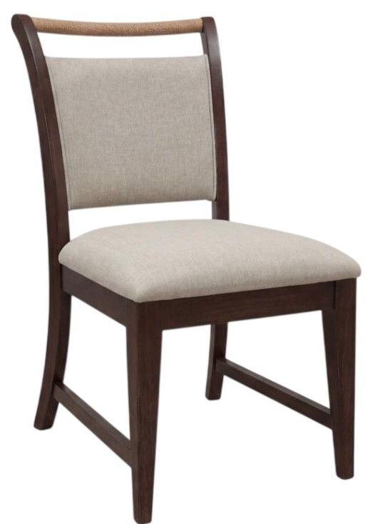 Legacy Classic Reflections Dark Roast Upholstered Dining Side Chair-0