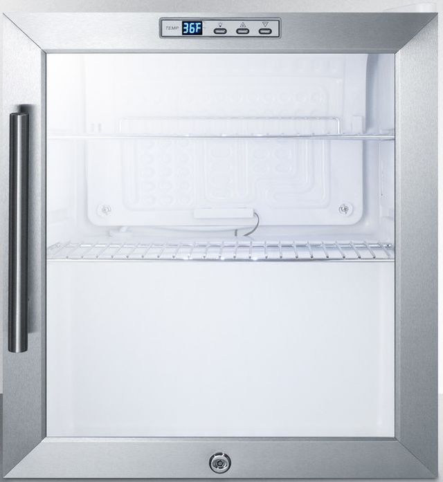 Summit® Commercial Series 1.7 Cu. Ft. Stainless Steel Beverage Center-0