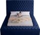 Meridian Furniture Bliss Navy Velvet Full Bed-0
