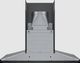 Bosch® 800 Series 36" Black Stainless Steel Pyramid Wall Mounted Range Hood-3