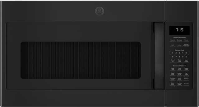 Scratch N' Dent GE® Series 1.9 Cu. Ft. Black Over The Range Microwave-0