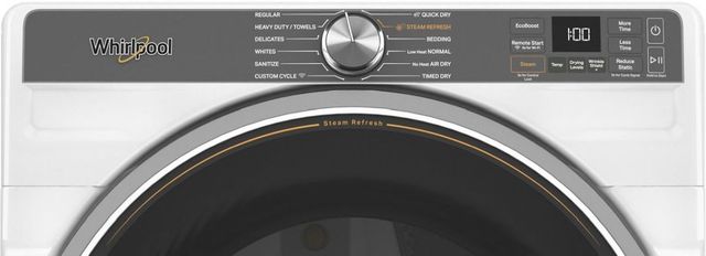 Whirlpool® 7.4 Cu. Ft. White Front Load Electric Dryer-1