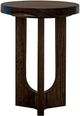 International Furniture Direct Zaphiro Brown Chairside Table-0