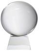 A & B Home Chrome Large City Scape Glass Sphere Decorative Object-0