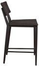 Uttermost® Calbas Java Black Aluminum/Wicker Indoor-Outdoor Counter Stool-3