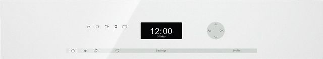 Miele 21.44" Built In Coffee Machine-Brilliant White-1