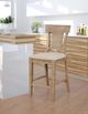 Linon Duncan Brown Counter Stool-1
