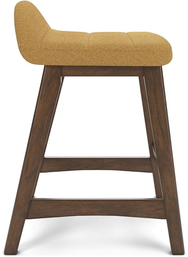 Signature Design by Ashley® Lyncott Mustard Counter Bar Stool-2