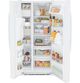 GE® 33" 23.0 Cu. Ft. White Side-by-Side Refrigerator-4