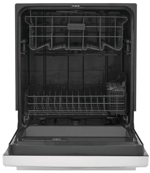 Frigidaire 24" White Front Control Built-In Dishwasher -1