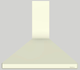 Vent-A-Hood® 42" Biscuit Wall Hood-0