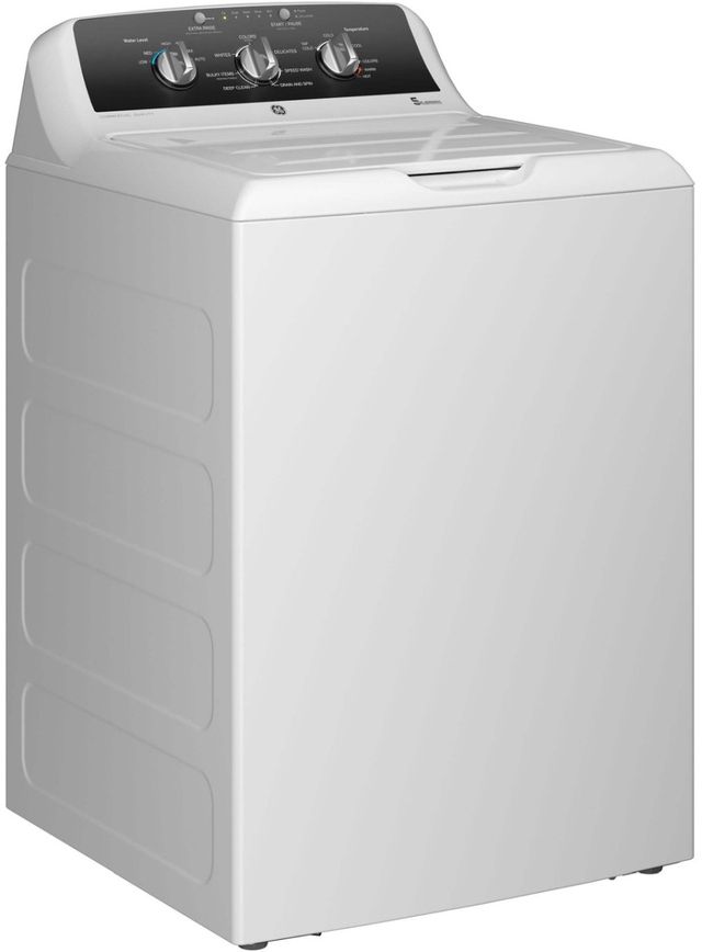 GE® 4.3 Cu. Ft White Top Load Washer with Stainless Steel Basket-2