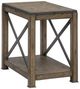 Fairfield® Arcadian Burnished Oak Rectangular End Table-0