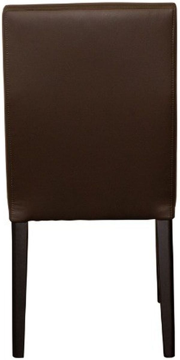 Porter International Designs Verona Brown Upholstered Dining Side Chair-3