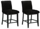 Signature Design by Ashley® Lilyberg Black Bar Stool-0