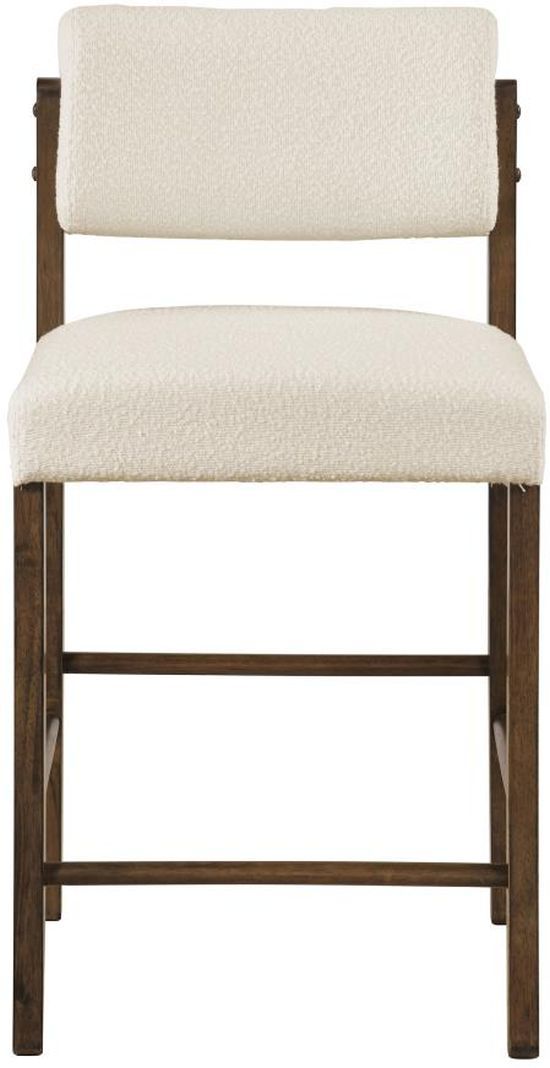 Coaster® Kehoe 2-Piece Cream/Walnut Counter Stool Set-4