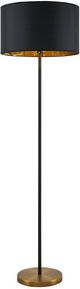 Olliix by Martha Stewart Gold/Black Hunts Floor Lamp-0