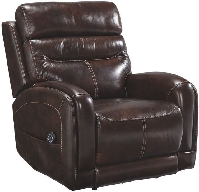 Signature Design by Ashley® Ailor Brown Power Recliner-0