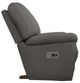 La-Z-Boy® Maverick Charcoal Power Rocking Recliner with Headrest-3
