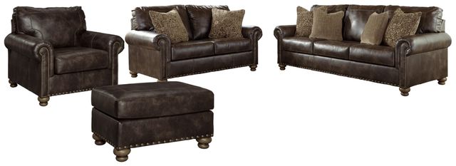 Signature Design by Ashley® Nicorvo 4-Piece Coffee Living Room Seating Set-1