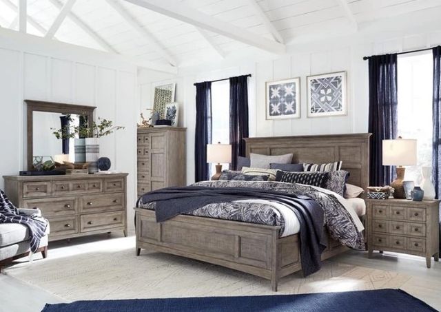 Magnussen Home® Paxton Place Dovetail Gray King Bed-1