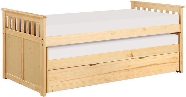 Homelegance® Bartly Natural Youth Twin/Twin Daybed with Twin Trundle-0