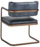 Classic Home Fonda Gold/Ocean Blue Dining Chair-4