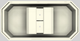 Vent-A-Hood® Designer Series 60" Biscuit Island Range Hood-3