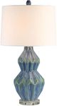 Renwil® Everren Serres Crystal/Turquoise Blue Table Lamp-1