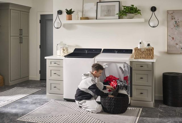 LG 7.3 Cu. Ft. Alpine White Electric Dryer-15
