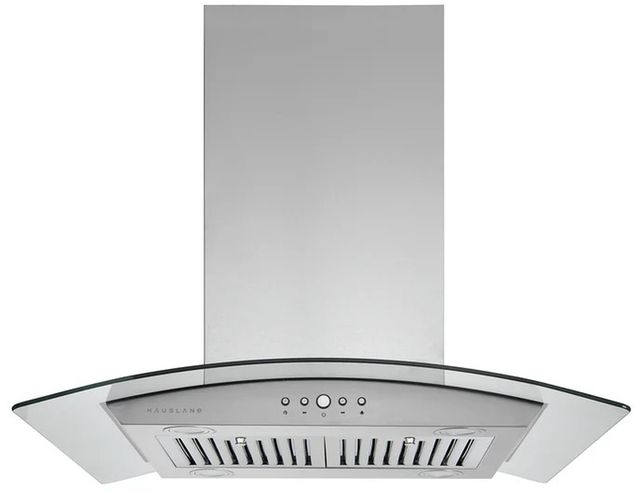 Hauslane Chef Series 36" Stainless Steel Island Range Hood with Dual Control Panel-0