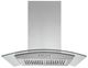Hauslane Chef Series 36" Stainless Steel Island Range Hood with Dual Control Panel-0