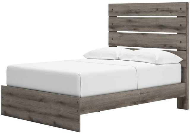 Signature Design by Ashley® Urbanoore Brown Gray Youth 2-Drawer Full Storage Panel Bed-2