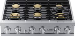 Dacor® Transitional 48" Silver Stainless Natural Gas Rangetop