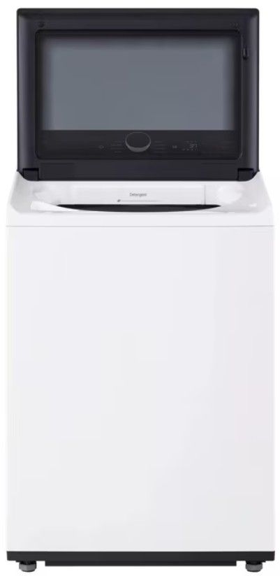 LG 5.3 Cu. Ft. Alpine White 4-Way® Agitator Top Load Washer with EasyUnload™ and AI Sensing-3