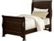 Vaughan-Bassett French Market Antique Merlot Youth Full Wood Rails-0