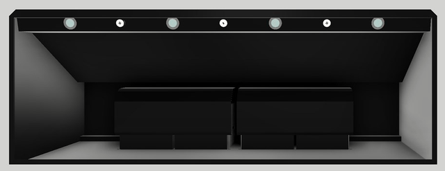 Vent-A-Hood® 60" Wall Mount Range Hood-Black-3