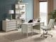 Riverside Furniture Maisie Champagne/White Upholstered Desk Chair-1