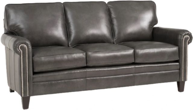 Smith Brothers Customizable 234 Leather Mid-Size Sofa-0