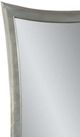 Bassett Mirror Hour-Glass Silver Leaf Wall Mirror-1