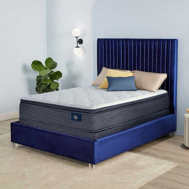 Serta® Periwinkle Label Innerspring Plush Pillow Top Queen Mattress-6
