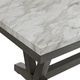 Elements International Everdeen 6-Piece Gray/White Dining Set-4
