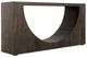International Furniture Direct Dark Mezquite Black Sofa Table-0