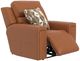 iAmerica Tuscany Whiskey Leather Power Lay Flat Recliner with Power Headrest-2
