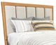 Parker House® Escape Glazed Natural Oak Queen Upholstered Panel Bed-2