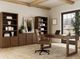 Riverside Furniture Westwood Whiskey Oak Writing Desk-1