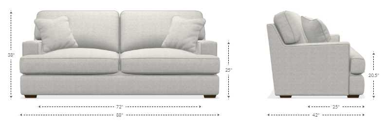 La-Z-Boy® Paxton Cocoa Sofa | Roby's Furniture & Appliance